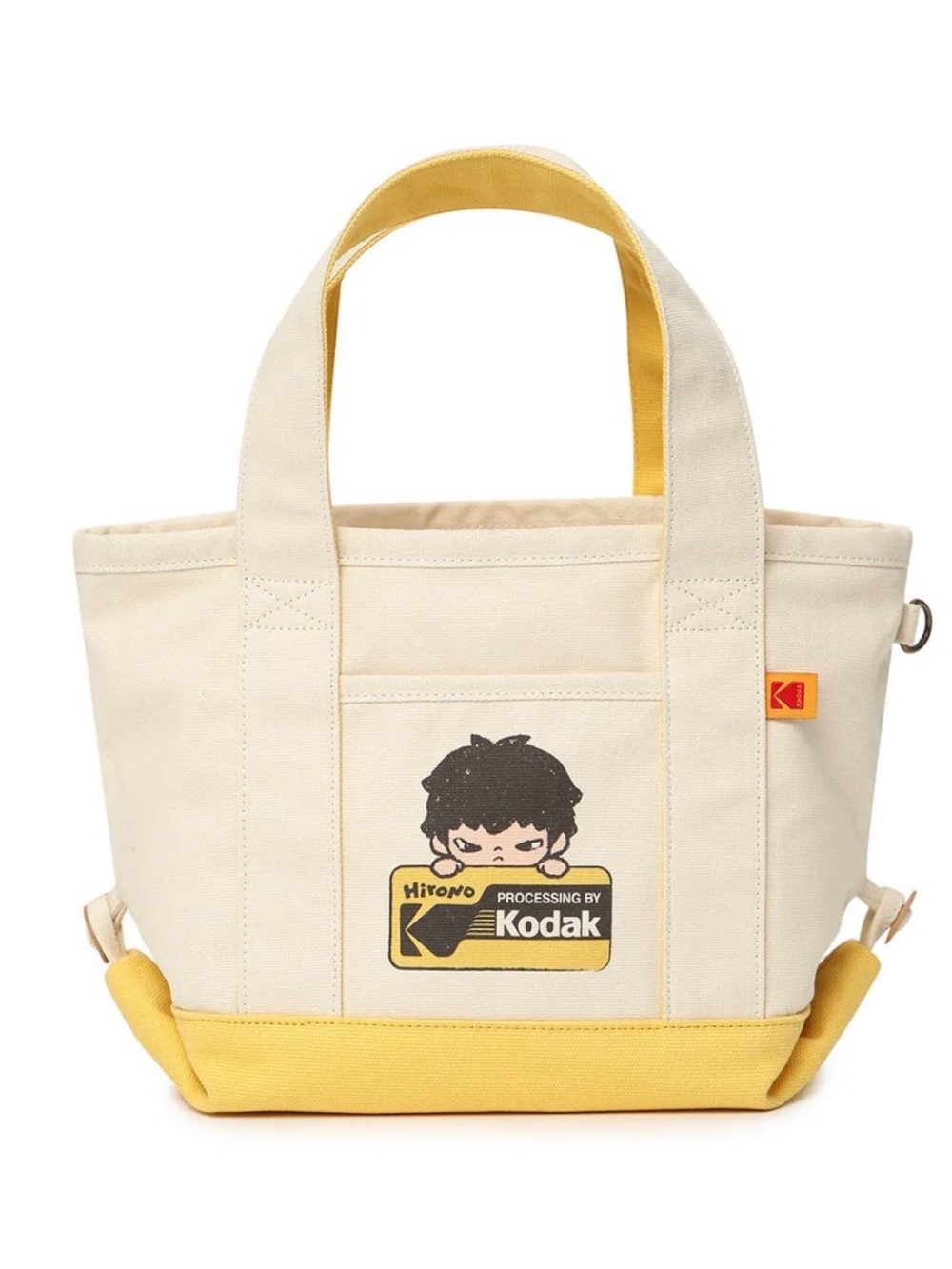 AUTHENTIC Hirono x Kodak Collab Canvas Mini Tote Bag